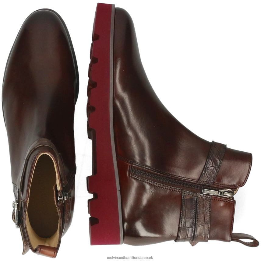 Kvinder Melvin & Hamilton susan 116 Brun ankelstøvler A28X66913