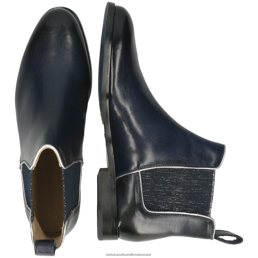 Kvinder Melvin & Hamilton susan 70 blå ankelstøvler A28X66812