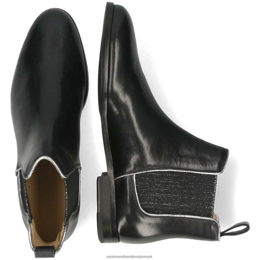 Kvinder Melvin & Hamilton susan 70 sort ankelstøvler A28X66800