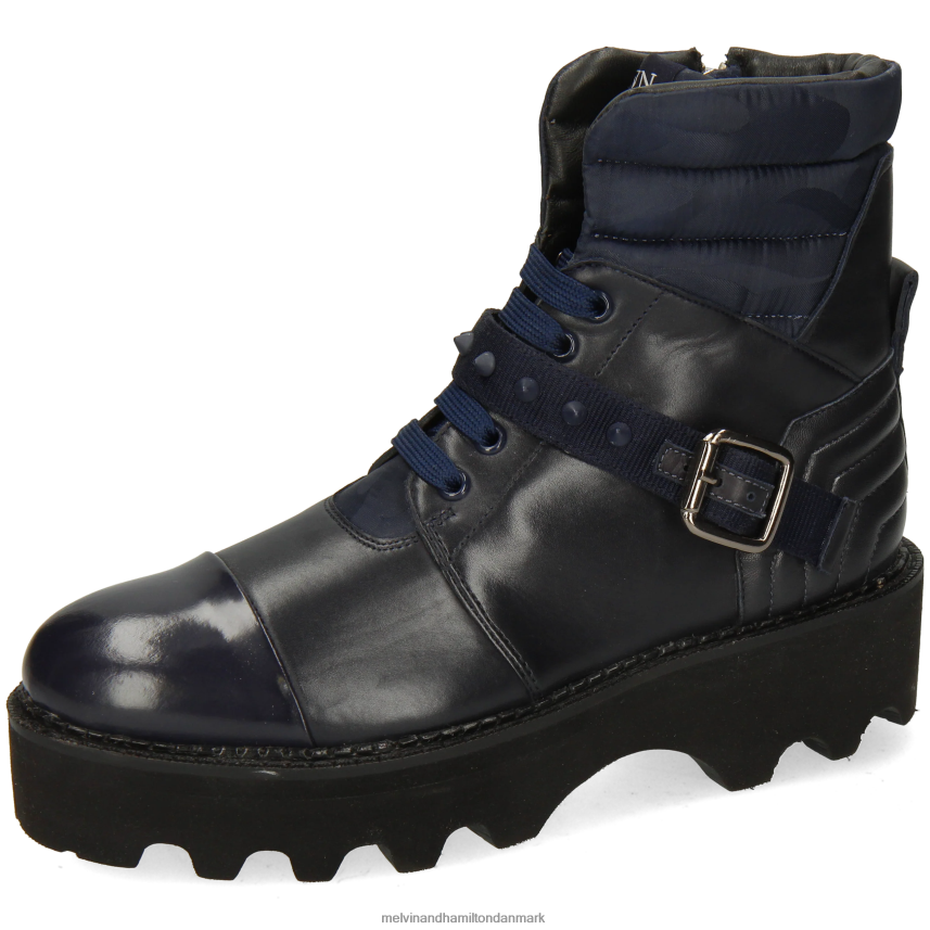 Kvinder Melvin & Hamilton sybille 27 blå ankelstøvler A28X66853