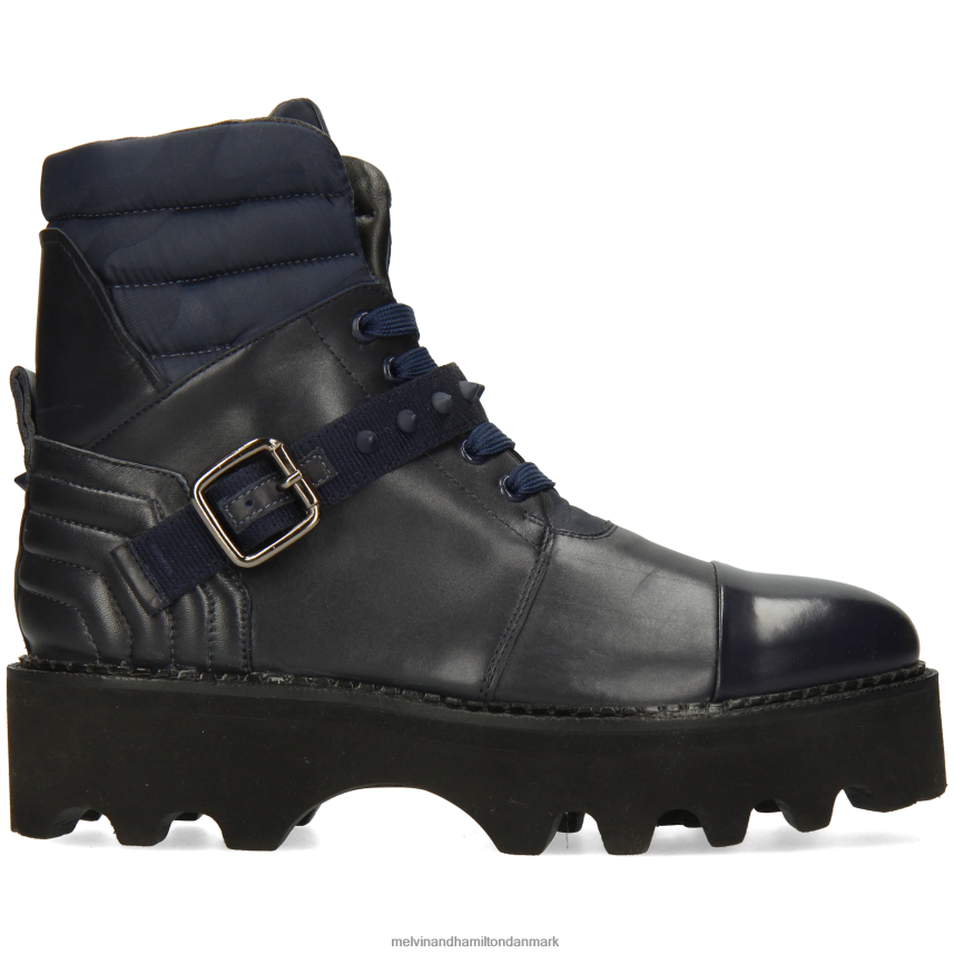 Kvinder Melvin & Hamilton sybille 27 blå ankelstøvler A28X66853