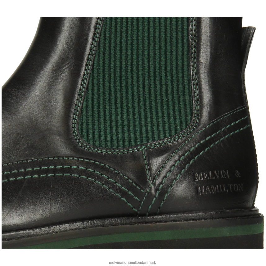 Kvinder Melvin & Hamilton sybille 33 sort ankelstøvler A28X66785