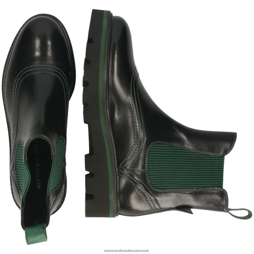 Kvinder Melvin & Hamilton sybille 33 sort ankelstøvler A28X66785