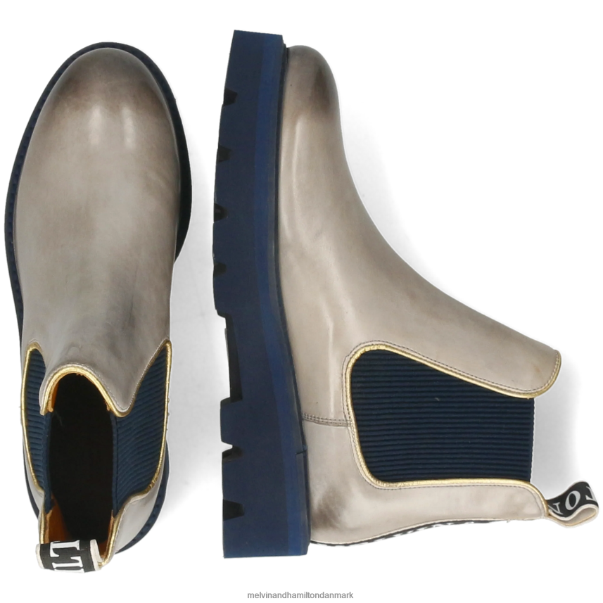 Kvinder Melvin & Hamilton sybille 6 grå ankelstøvler A28X66827