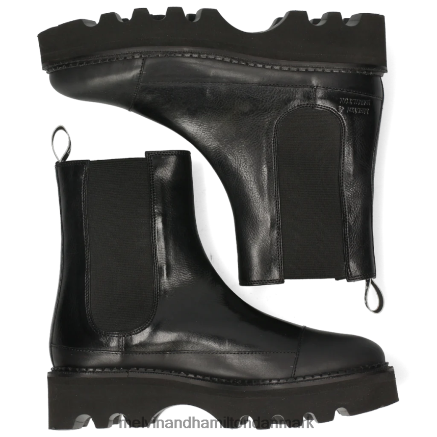 Kvinder Melvin & Hamilton sybille 8 sort ankelstøvler A28X661106