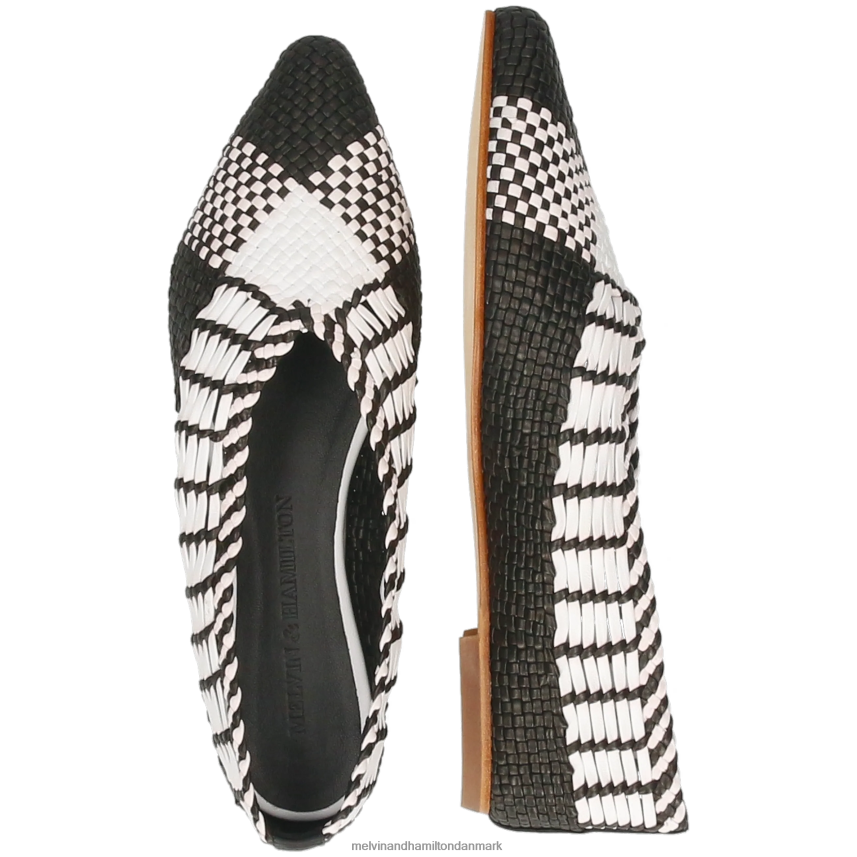 Kvinder Melvin & Hamilton alexa 40 sort ballet pumper A28X661970