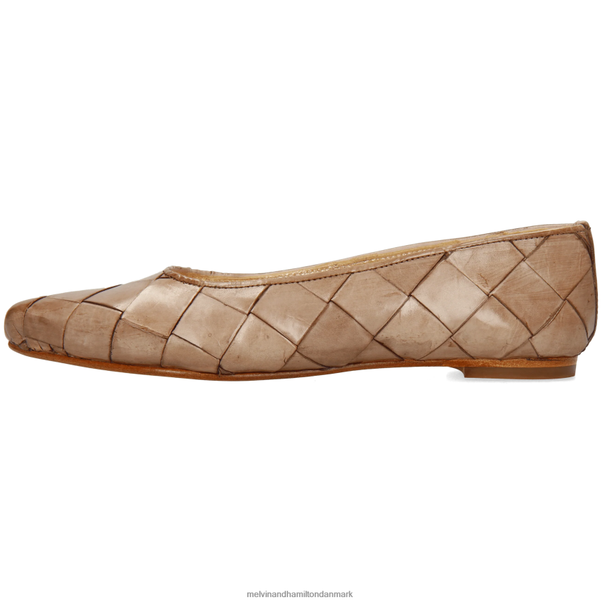 Kvinder Melvin & Hamilton alexa 41 grå ballet pumper A28X661974