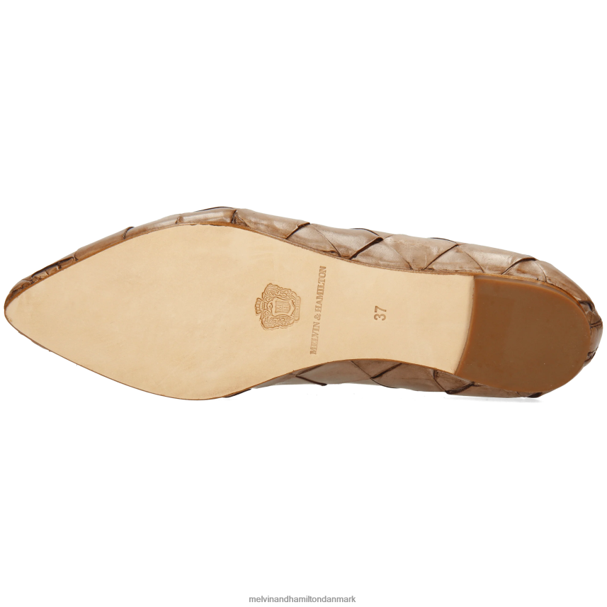 Kvinder Melvin & Hamilton alexa 41 grå ballet pumper A28X661974