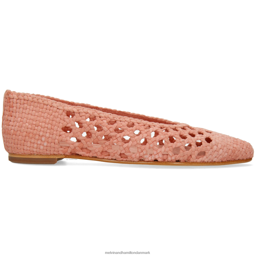 Kvinder Melvin & Hamilton alexa 44 lyserød ballet pumper A28X661951