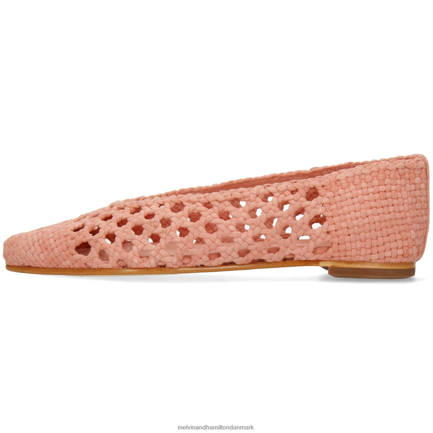 Kvinder Melvin & Hamilton alexa 44 lyserød ballet pumper A28X661951