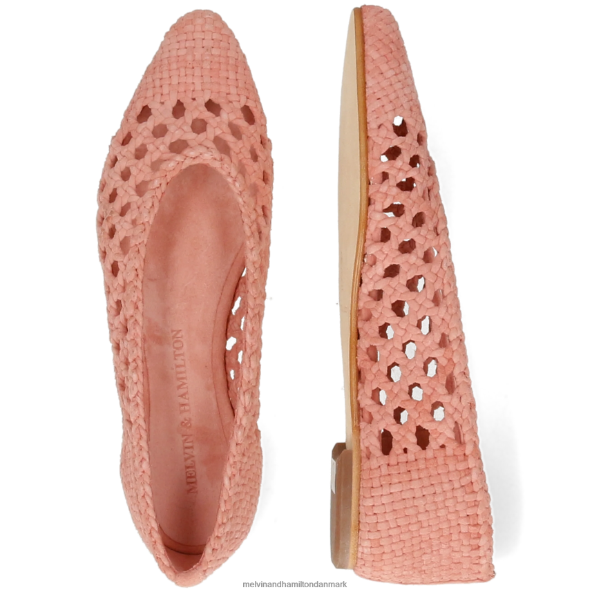 Kvinder Melvin & Hamilton alexa 44 lyserød ballet pumper A28X661951