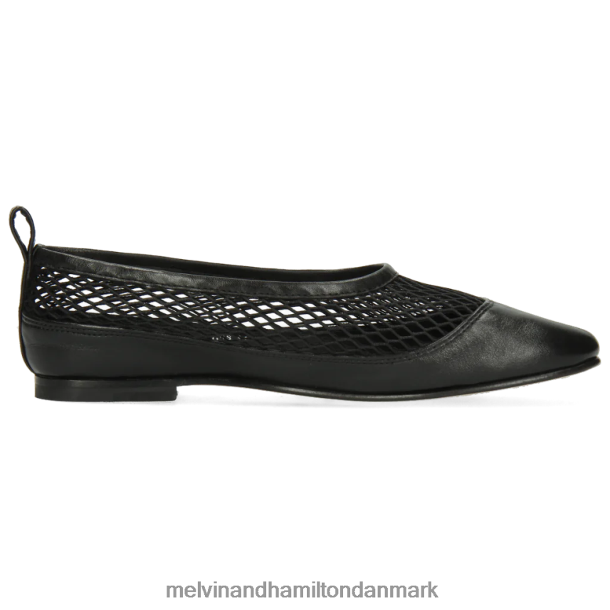 Kvinder Melvin & Hamilton iris 14 sort ballet pumper A28X661977