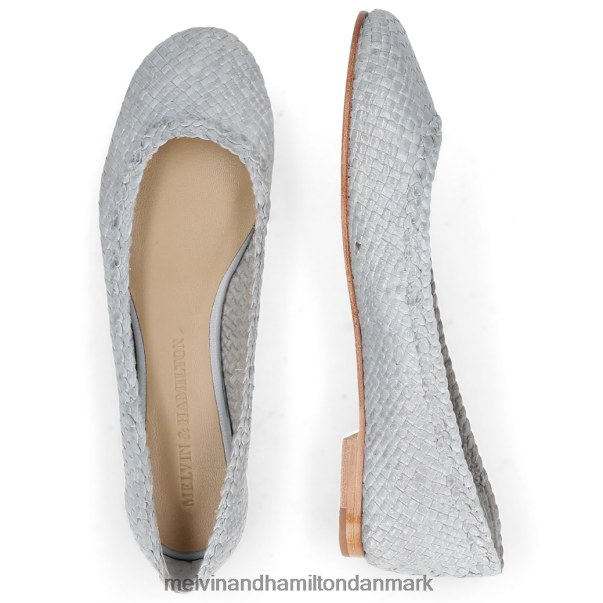 Kvinder Melvin & Hamilton kate 5 blå ballet pumper A28X661978