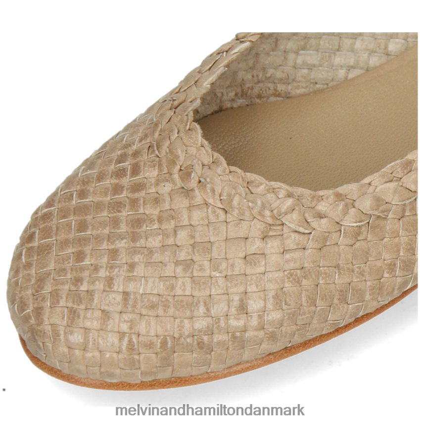 Kvinder Melvin & Hamilton kate 5 grå ballet pumper A28X661973