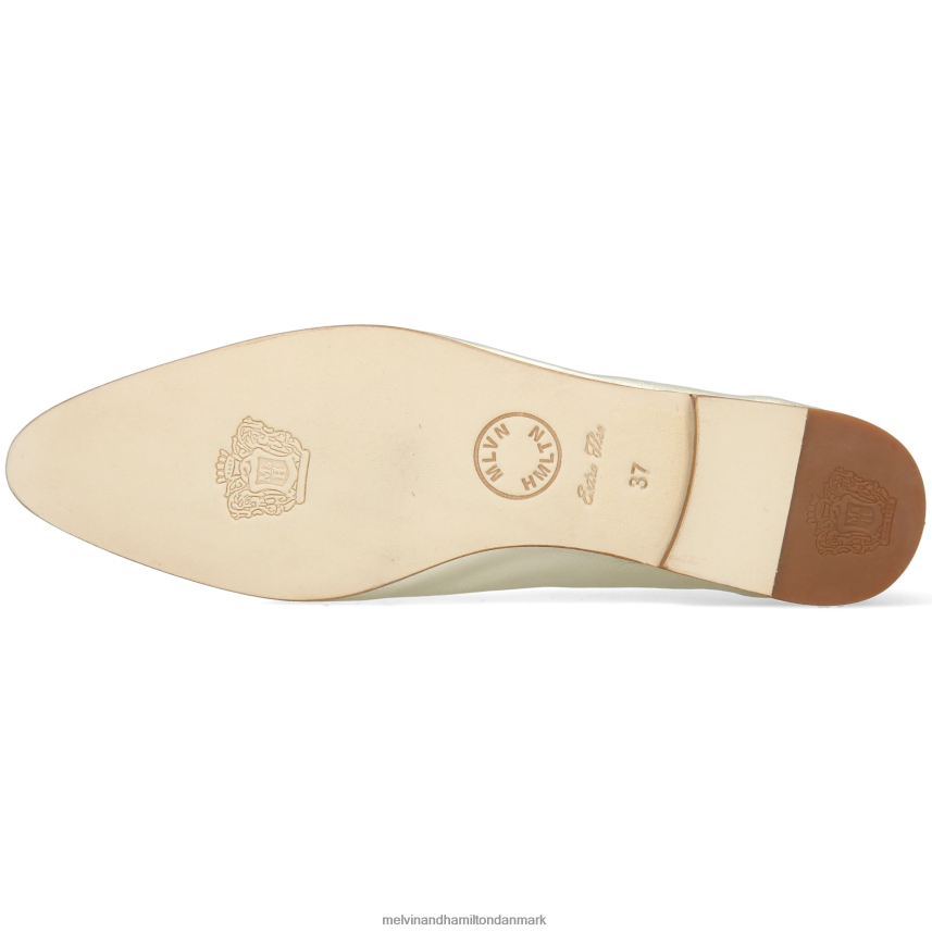 Kvinder Melvin & Hamilton mira 1 guld ballet pumper A28X661969