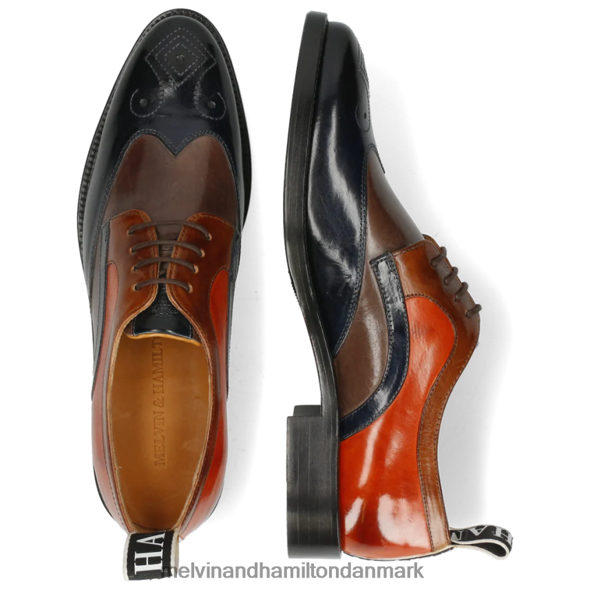 Kvinder Melvin & Hamilton Betty 16 multi derby sko A28X661527