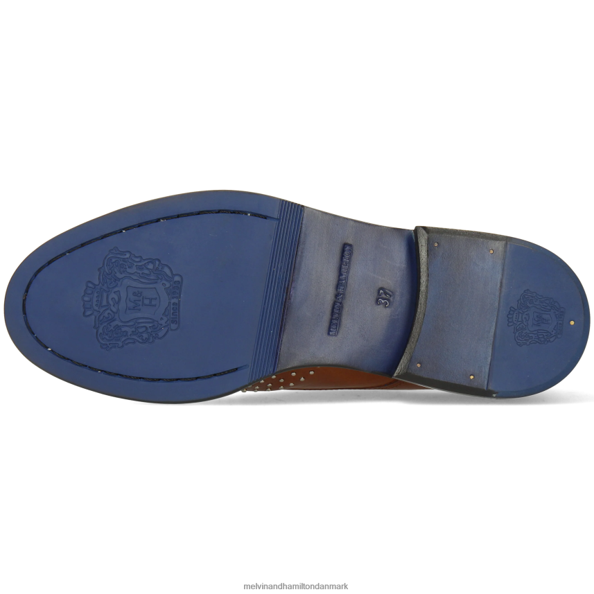 Kvinder Melvin & Hamilton Sally 151 Brun derby sko A28X661526