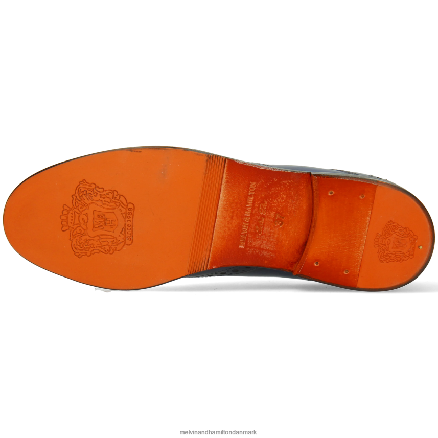 Kvinder Melvin & Hamilton amelie 3 blå derby sko A28X661499