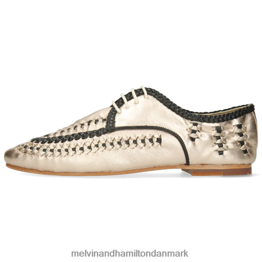 Kvinder Melvin & Hamilton aviana 2 guld derby sko A28X661531