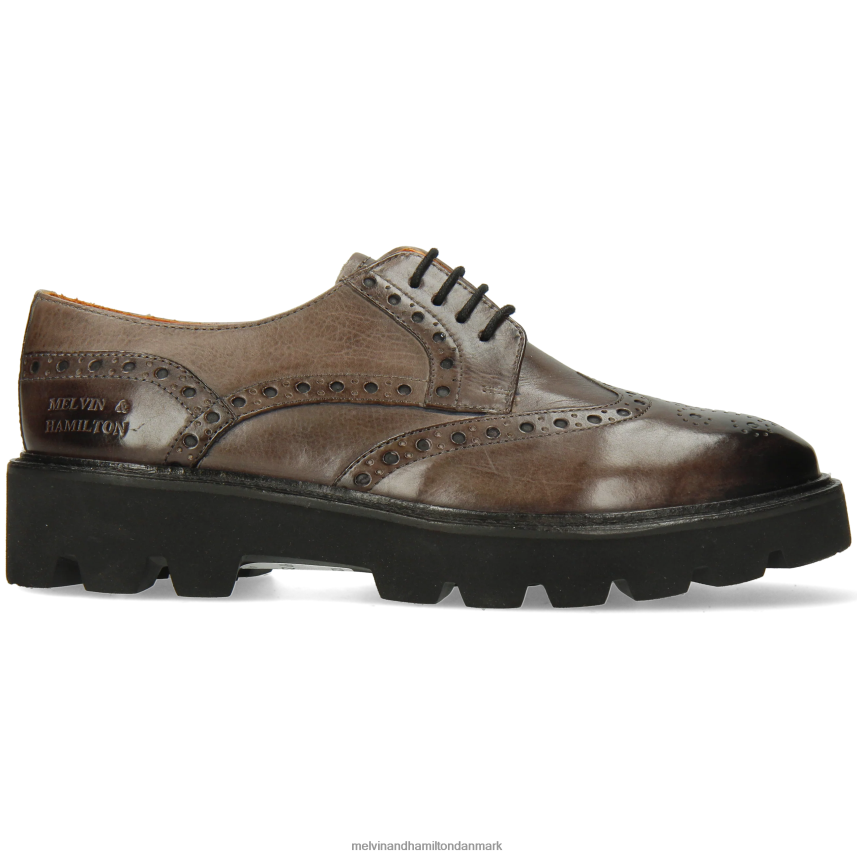 Kvinder Melvin & Hamilton jenny 6 grå derby sko A28X661503