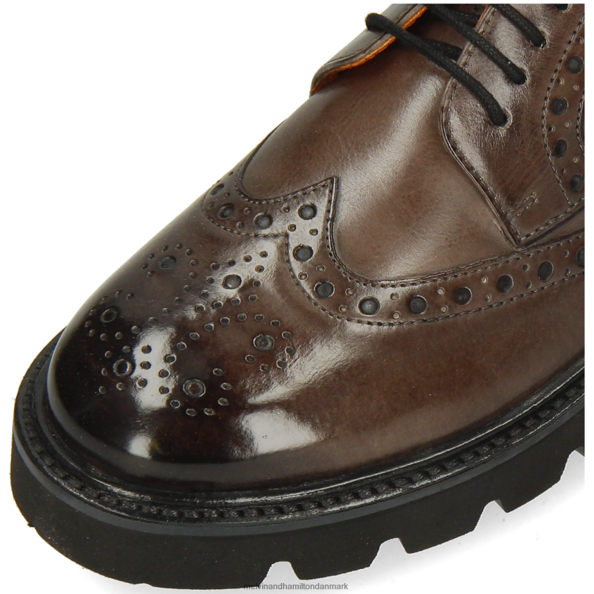 Kvinder Melvin & Hamilton jenny 6 grå derby sko A28X661503