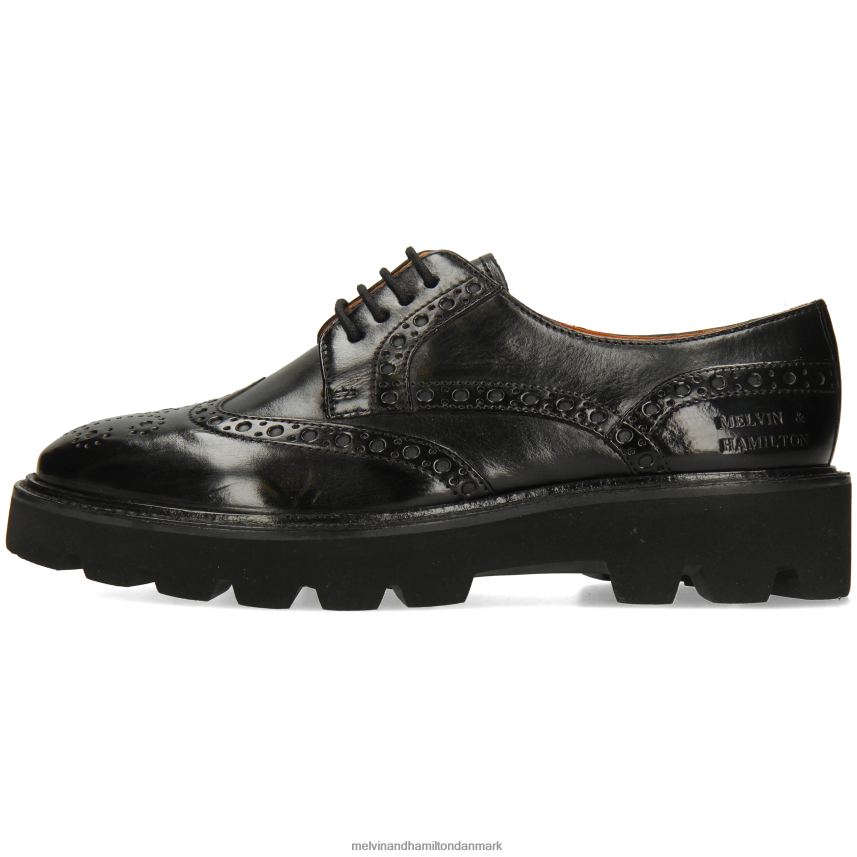 Kvinder Melvin & Hamilton jenny 6 sort derby sko A28X661500