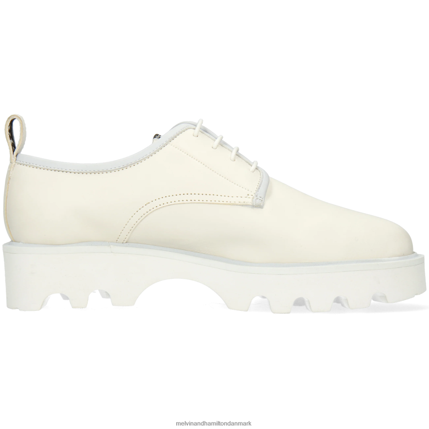 Kvinder Melvin & Hamilton megan 21 hvid derby sko A28X661514