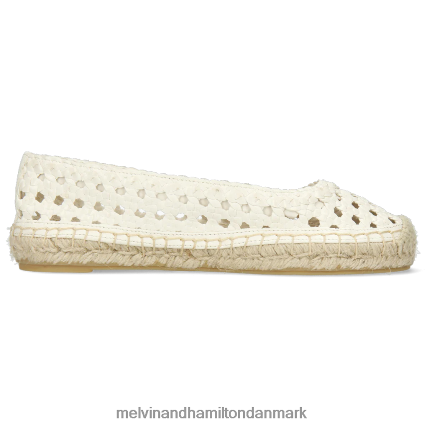 Kvinder Melvin & Hamilton bree 1 hvid espadriller A28X661887