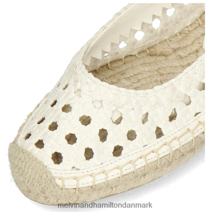 Kvinder Melvin & Hamilton bree 1 hvid espadriller A28X661887