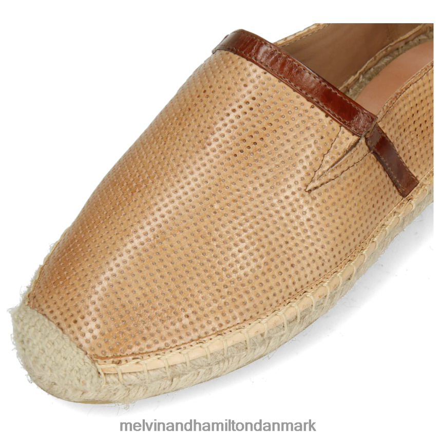 Kvinder Melvin & Hamilton bree 3 lysebrun espadriller A28X661890