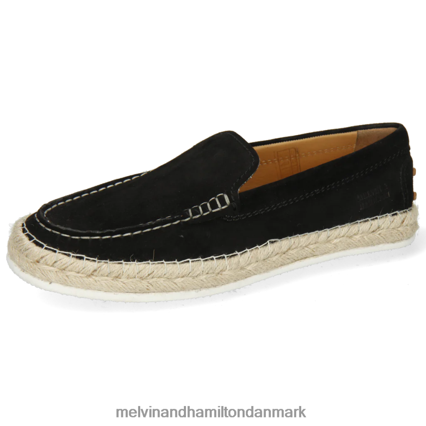Kvinder Melvin & Hamilton caroline 13 sort espadriller A28X661884