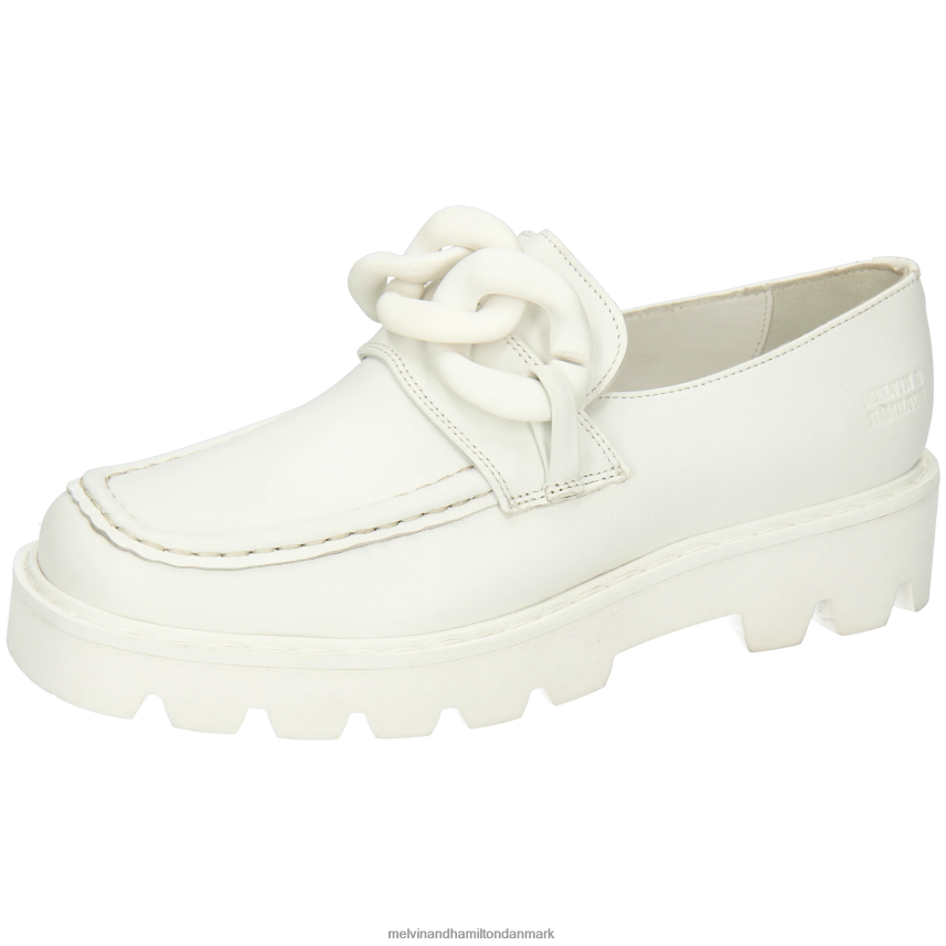 Kvinder Melvin & Hamilton Cassy 7 hvid loafers A28X661374