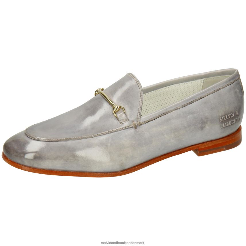 Kvinder Melvin & Hamilton Scarlett 22 grå loafers A28X661354