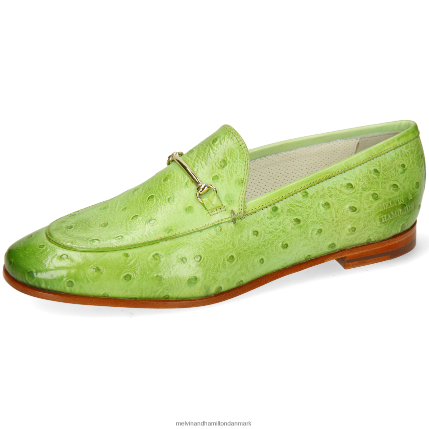 Kvinder Melvin & Hamilton Scarlett 22 grøn loafers A28X661345
