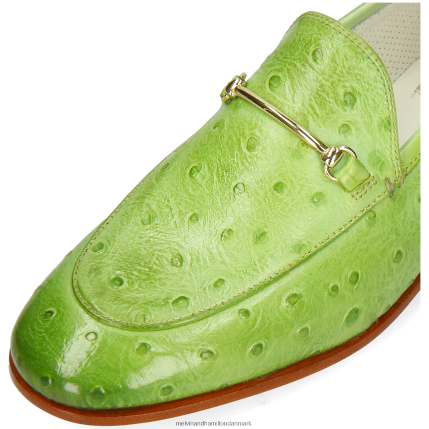 Kvinder Melvin & Hamilton Scarlett 22 grøn loafers A28X661345