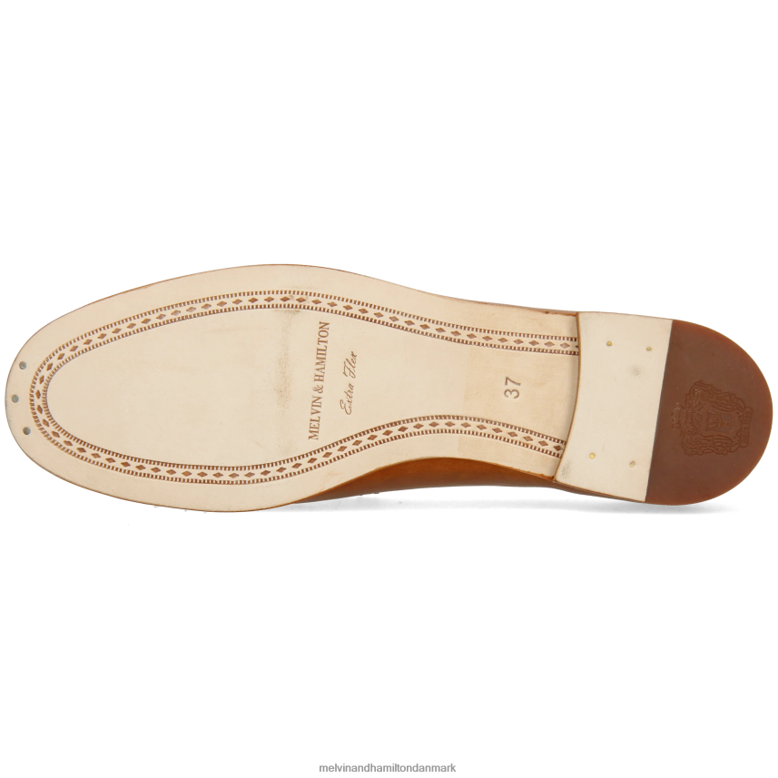 Kvinder Melvin & Hamilton Scarlett 22 lysebrun loafers A28X661398