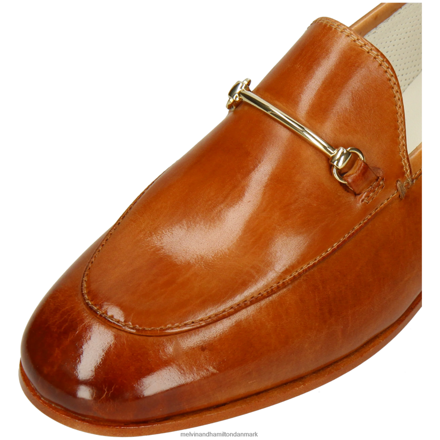 Kvinder Melvin & Hamilton Scarlett 22 lysebrun loafers A28X661398