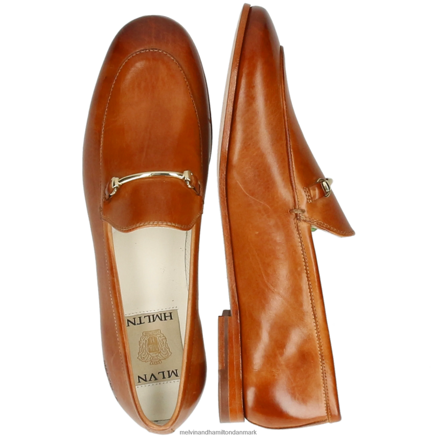 Kvinder Melvin & Hamilton Scarlett 22 lysebrun loafers A28X661398