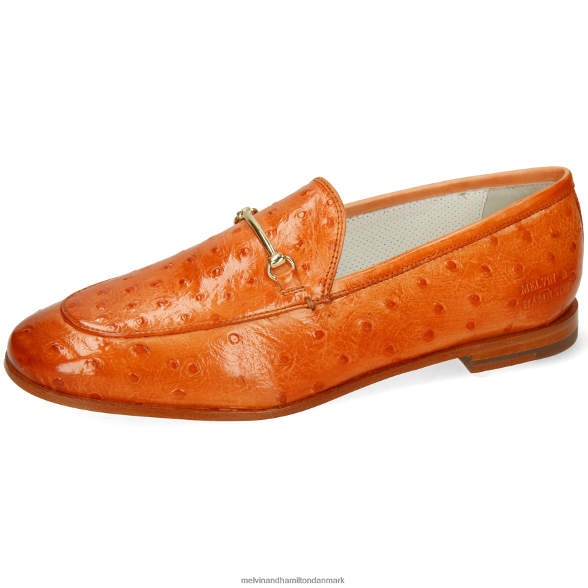Kvinder Melvin & Hamilton Scarlett 22 orange loafers A28X661339