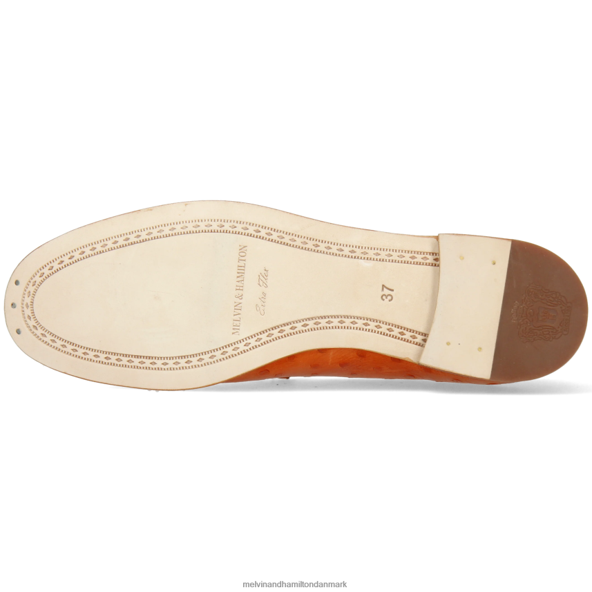 Kvinder Melvin & Hamilton Scarlett 22 orange loafers A28X661339