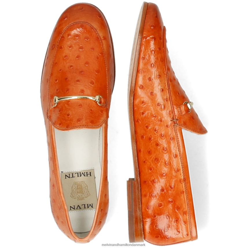 Kvinder Melvin & Hamilton Scarlett 22 orange loafers A28X661339