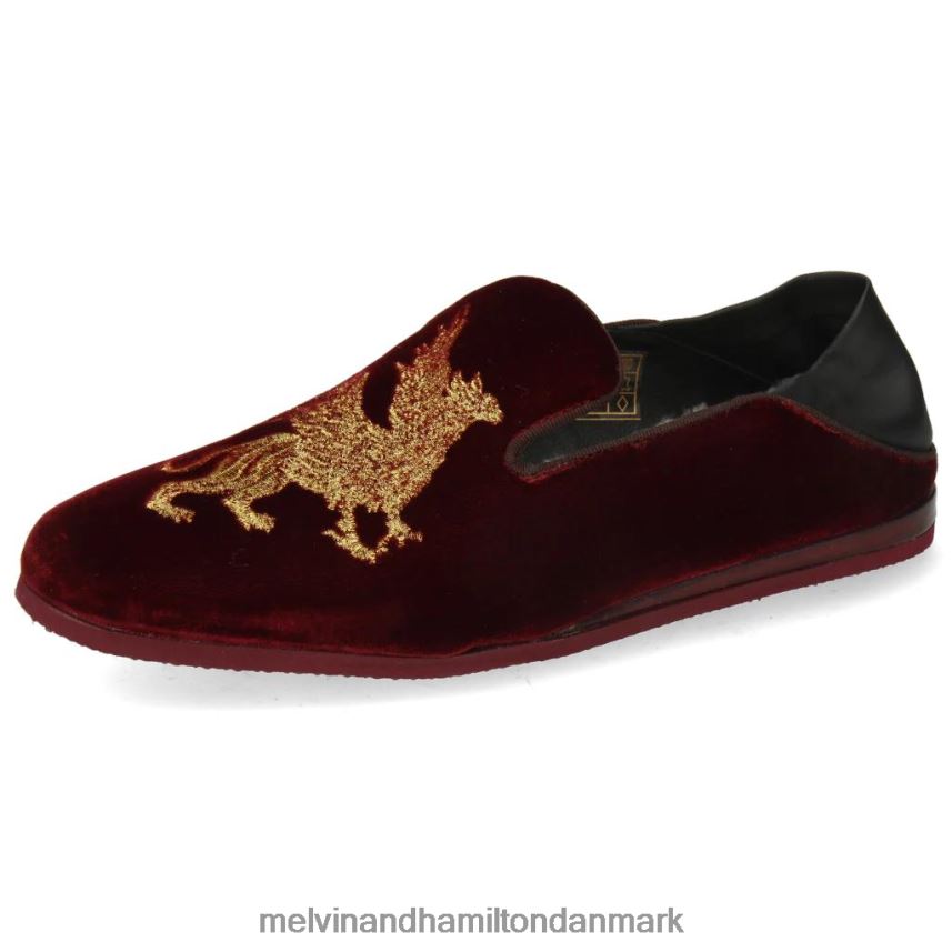 Kvinder Melvin & Hamilton Scarlett 37 rød loafers A28X661428