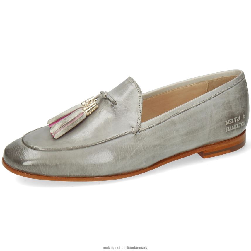 Kvinder Melvin & Hamilton Scarlett 48 grå loafers A28X661456