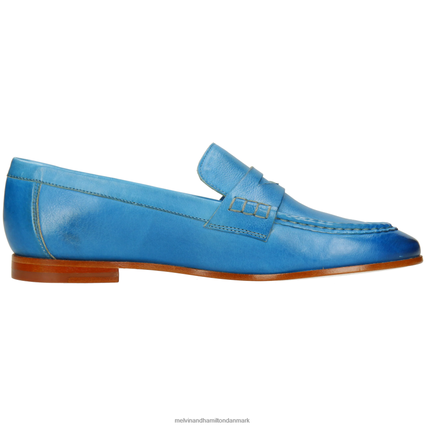 Kvinder Melvin & Hamilton Scarlett 70 blå loafers A28X661363