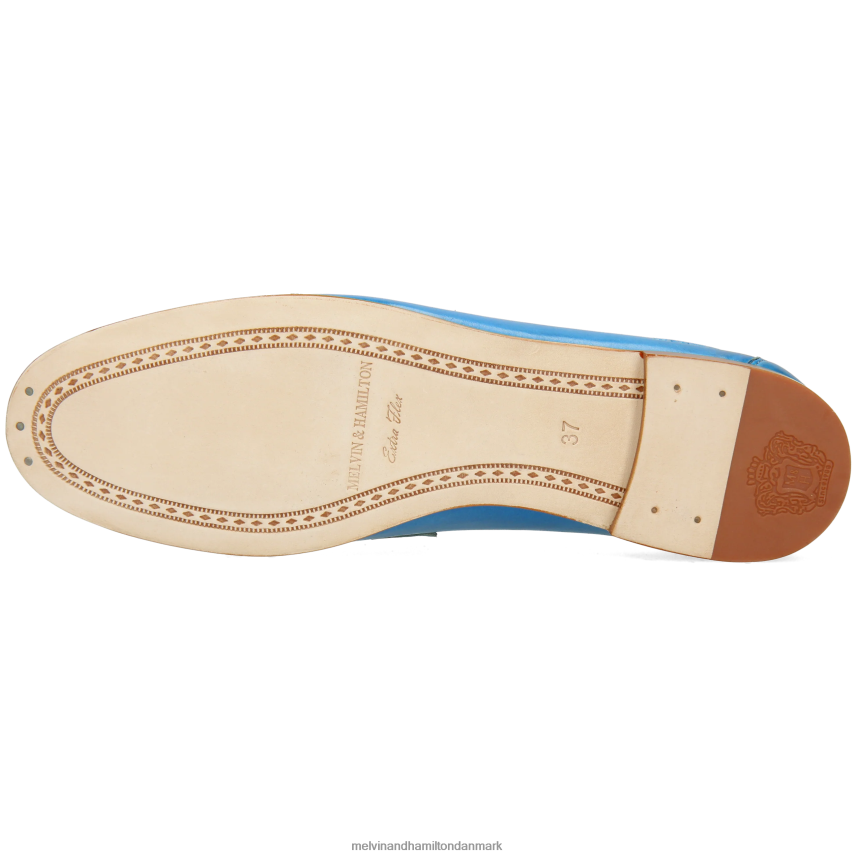 Kvinder Melvin & Hamilton Scarlett 70 blå loafers A28X661363