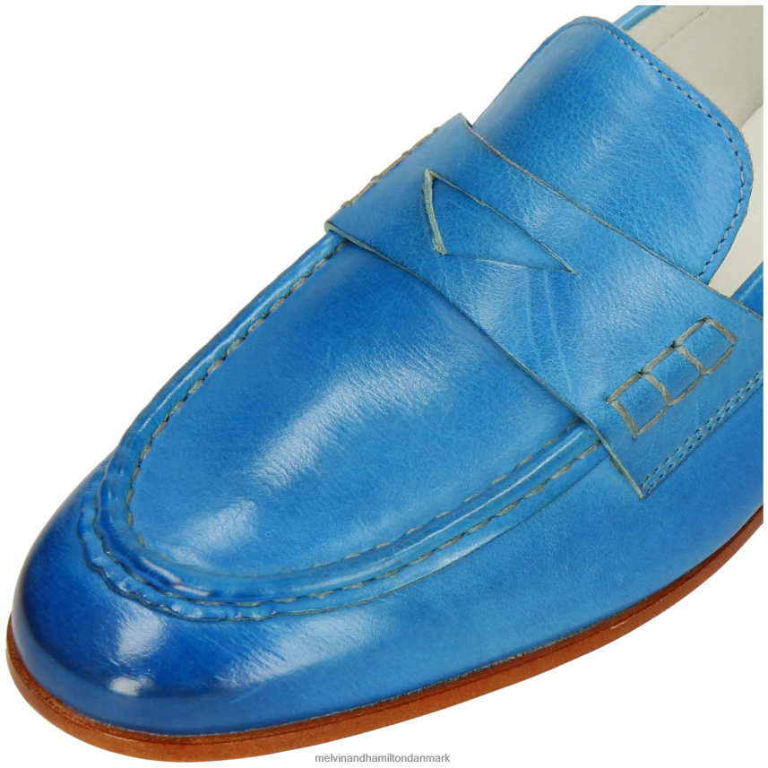 Kvinder Melvin & Hamilton Scarlett 70 blå loafers A28X661363