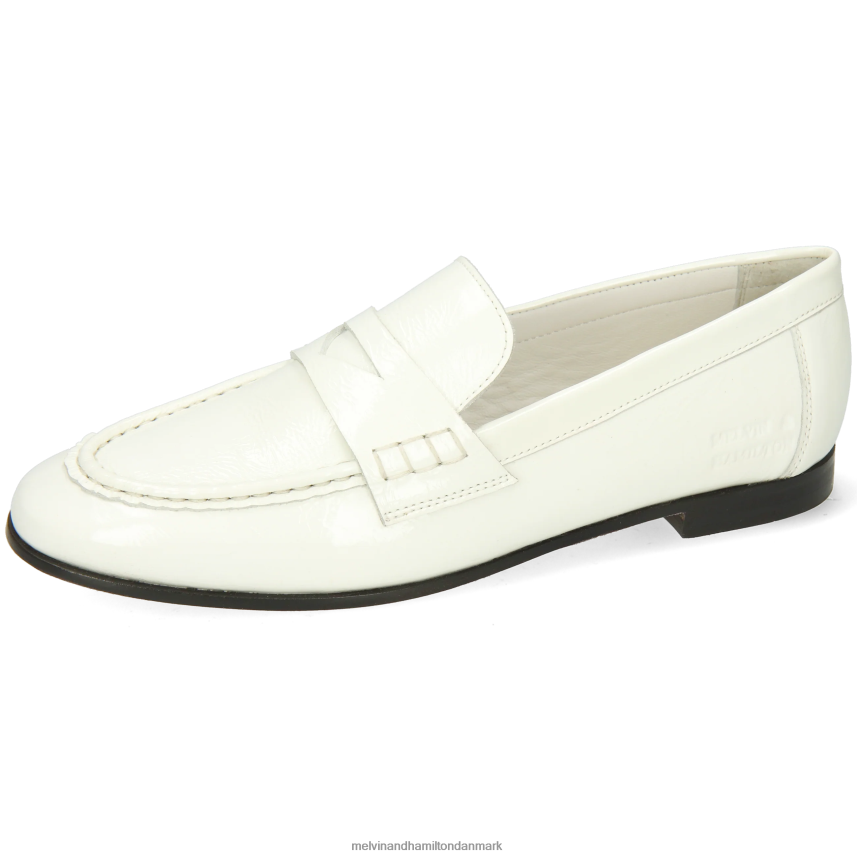 Kvinder Melvin & Hamilton Scarlett 70 hvid loafers A28X661332