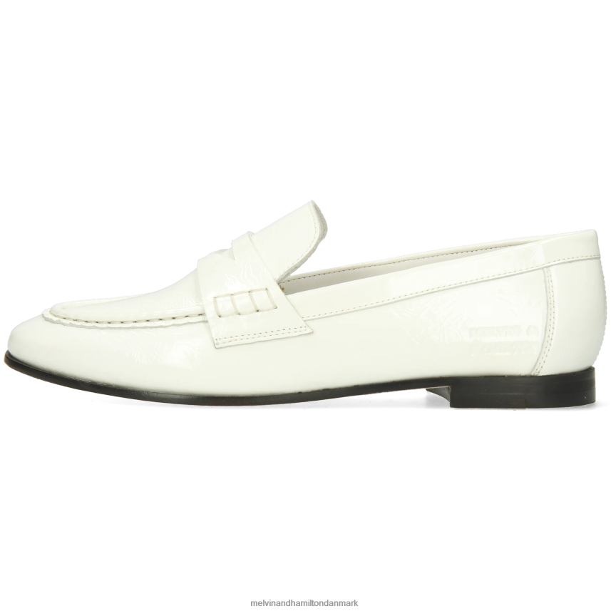 Kvinder Melvin & Hamilton Scarlett 70 hvid loafers A28X661332