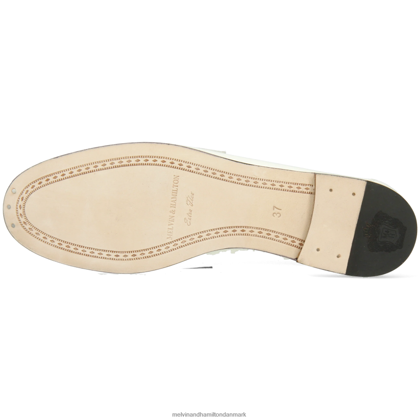 Kvinder Melvin & Hamilton Scarlett 70 hvid loafers A28X661332