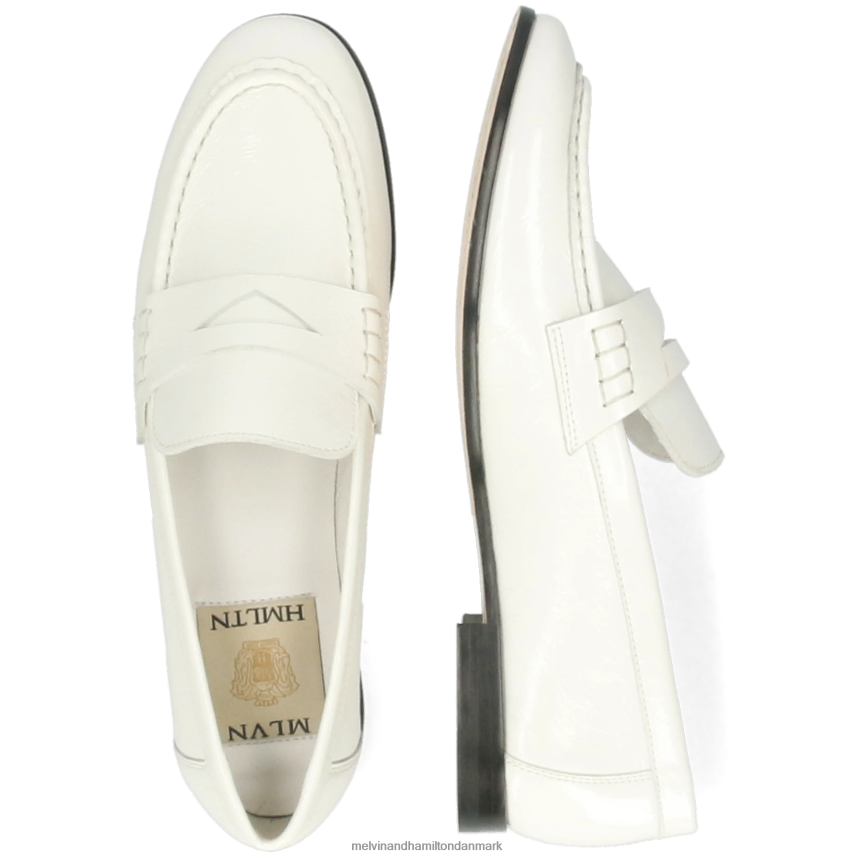 Kvinder Melvin & Hamilton Scarlett 70 hvid loafers A28X661332